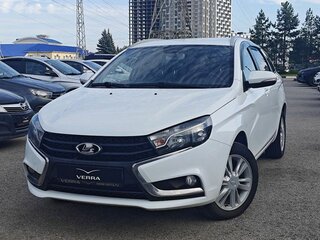 2019 Lada (ВАЗ) Vesta SW I, белый, 850000 рублей, вид 1