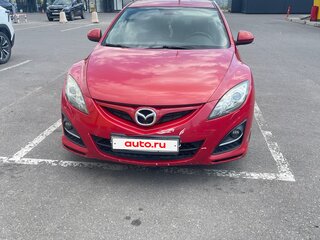 2012 Mazda 6 II (GH) Рестайлинг, красный, 785000 рублей, вид 3
