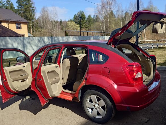 2008 Dodge Caliber I, красный, 460000 рублей - вид 18