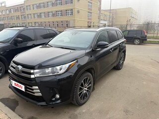 2018 Toyota Highlander III (XU50) Рестайлинг, чёрный, 2800000 рублей, вид 2