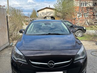 2014 Opel Astra J Рестайлинг, коричневый, 879000 рублей, вид 2