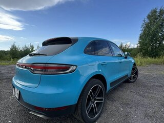 2020 Porsche Macan I Рестайлинг, синий, 6990000 рублей, вид 4