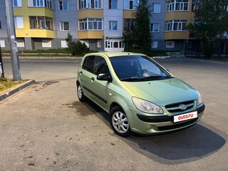 2007 Hyundai Getz I Рестайлинг, зелёный, 450000 рублей, вид 4