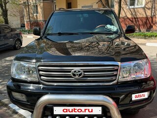 2005 Toyota Land Cruiser 100 Series Рестайлинг 2, чёрный, 2350000 рублей, вид 1