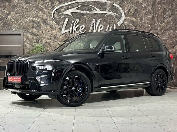 2025 BMW X7 40i I (G07) Рестайлинг, чёрный, 13758000 рублей