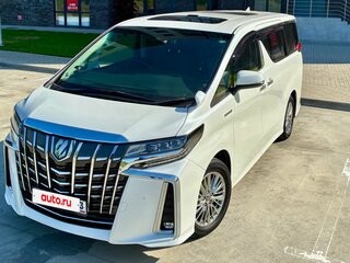 2021 Toyota Alphard III Рестайлинг, белый, 6000000 рублей, вид 2