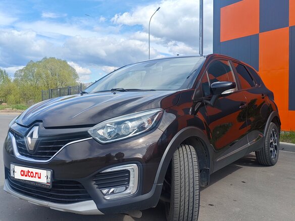 2017 Renault Kaptur I, коричневый, 1200000 рублей - вид 10