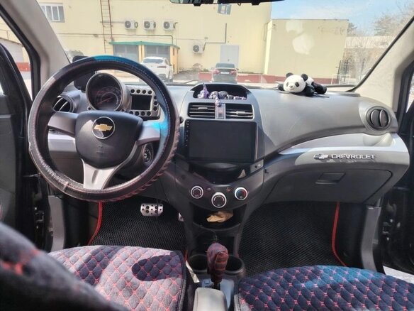 2010 Daewoo Matiz III, чёрный, 475000 рублей - вид 12