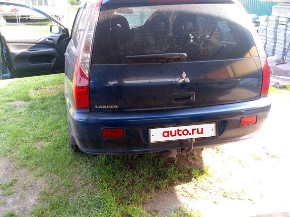 2004 Mitsubishi Lancer IX, синий - вид 1