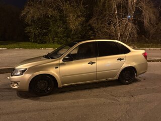 2012 Lada (ВАЗ) Granta I, серебристый, 200000 рублей, вид 1
