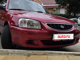 2004 Hyundai Accent ТагАЗ II, красный, 550000 рублей, вид 1