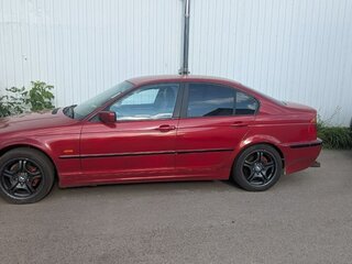 1998 BMW 3 серии 320i IV (E46), красный, 1200000 рублей, вид 3