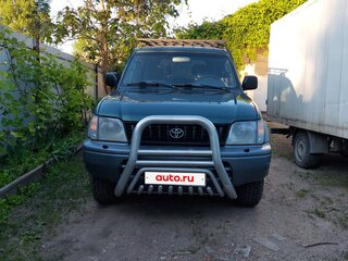 1997 Toyota Land Cruiser Prado 90 Series, зелёный, 850000 рублей, вид 2