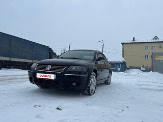 2004 Volkswagen Passat B5 Рестайлинг, чёрный, 530000 рублей, вид 1