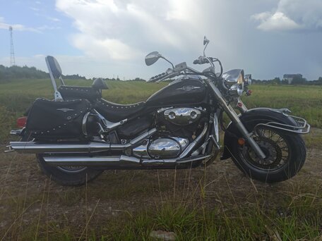 2007 Suzuki Boulevard C50, чёрный, 440000 рублей, вид 2