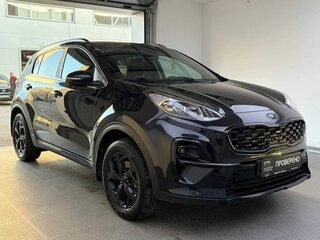 2021 Kia Sportage IV Рестайлинг, чёрный, 2389000 рублей, вид 3