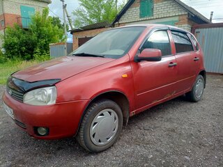 2009 Lada (ВАЗ) Kalina I, красный, 195000 рублей, вид 1