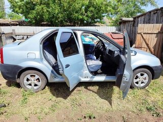 2008 Renault Logan I, серый, 405000 рублей, вид 5