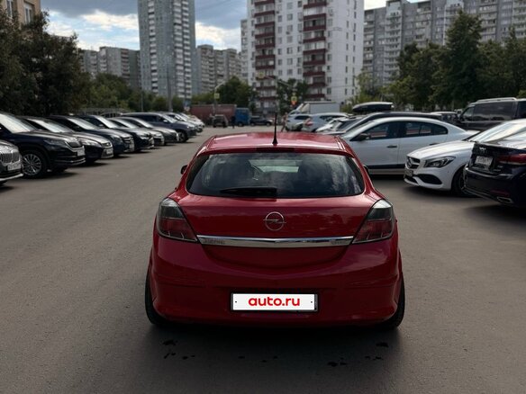 2007 Opel Astra GTC H Рестайлинг, красный, 750000 рублей - вид 7