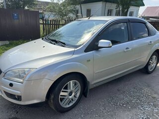 2007 Ford Focus II Рестайлинг, серебристый, 370000 рублей, вид 1