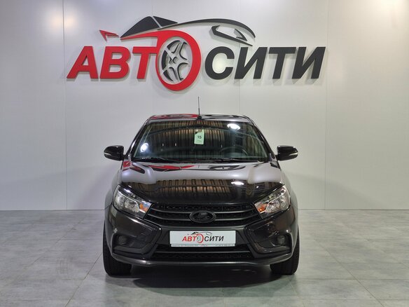 2019 Lada (ВАЗ) Vesta I, чёрный - вид 2