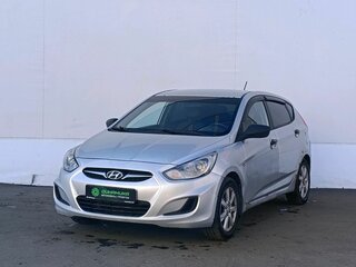 2011 Hyundai Solaris I, серебристый, 360000 рублей, вид 1