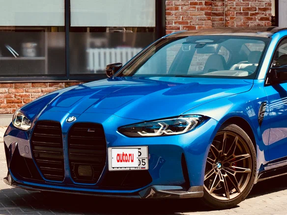2021 BMW M3 Competition Package VI (G80), синий, 7700000 рублей