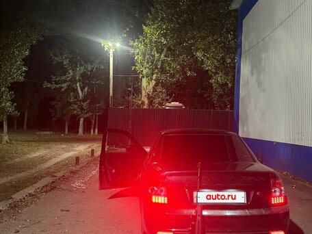 2007 Lada (ВАЗ) Priora I, чёрный, 220000 рублей, вид 4