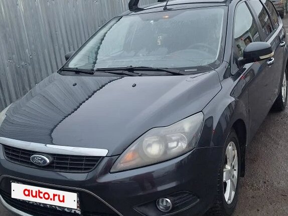 2010 Ford Focus II Рестайлинг, синий, 450000 рублей - вид 1