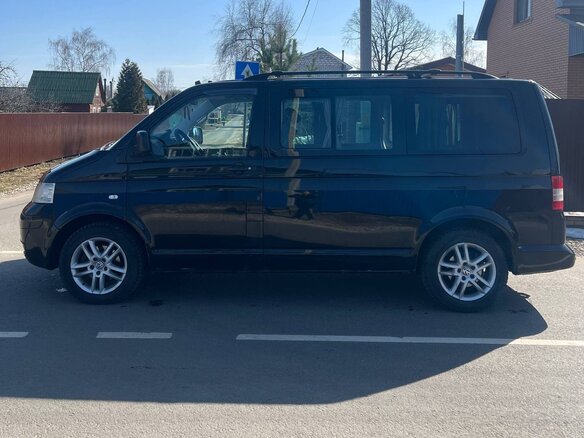 2007 Volkswagen Multivan T5, чёрный, 1250000 рублей - вид 6
