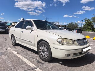 2003 Nissan Bluebird Sylphy I (G10), белый, 400000 рублей, вид 1