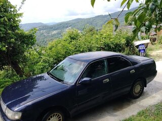 1993 Toyota Crown IX (S140), синий, 245000 рублей, вид 2