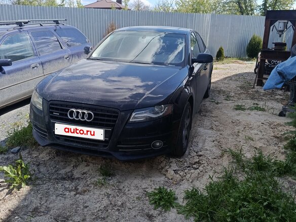2009 Audi A4 6-speed IV (B8), чёрный, 1000000 рублей