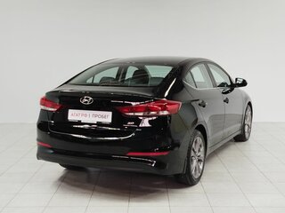 2016 Hyundai Elantra VI (AD), чёрный, 1840000 рублей, вид 5