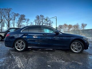 2018 Mercedes-Benz C-Класс 180 IV (W205) Рестайлинг, синий, 2430000 рублей, вид 3