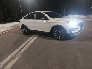 2023 Lada (ВАЗ) Vesta Cross I Рестайлинг (NG), белый, 1550000 рублей, вид 1