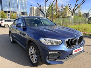 2019 BMW X4 20i II (G02), синий, 3950000 рублей, вид 1