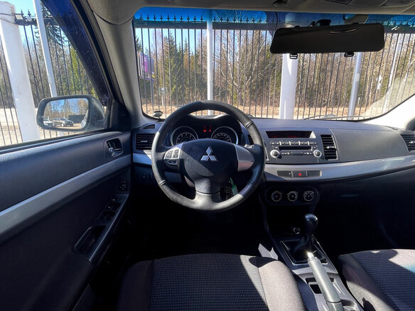 2011 Mitsubishi Lancer X Рестайлинг, серебристый, 629000 рублей - вид 11