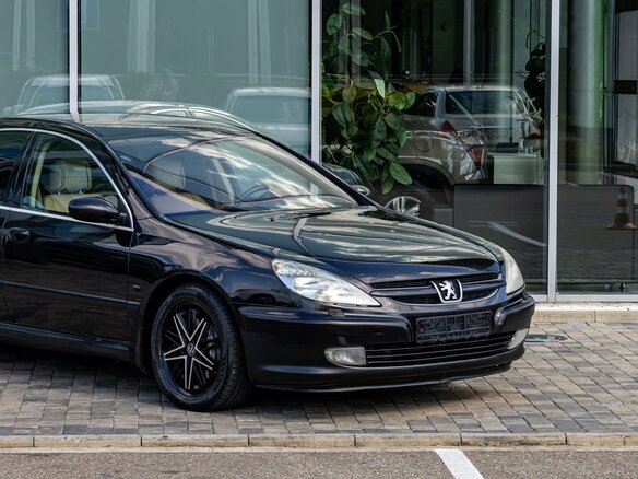 2004 Peugeot 607 I, чёрный, 655000 рублей - вид 7