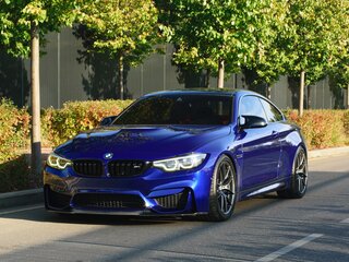 2018 BMW M4 Competition Package F82/F83 Рестайлинг, синий, 5750000 рублей, вид 1