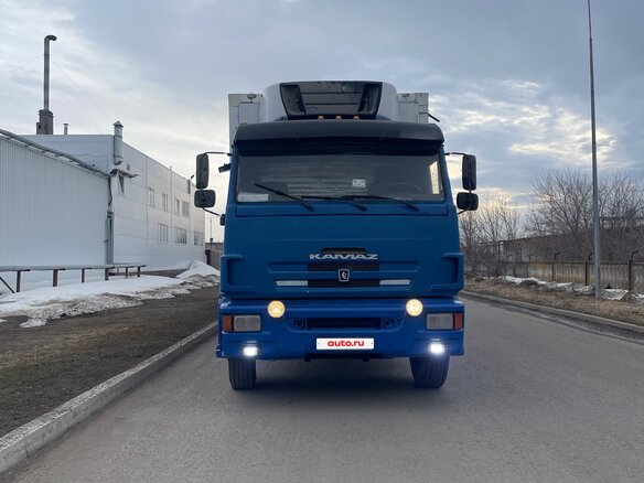 2012 КамАЗ 65117, синий, 1300000 рублей - вид 5