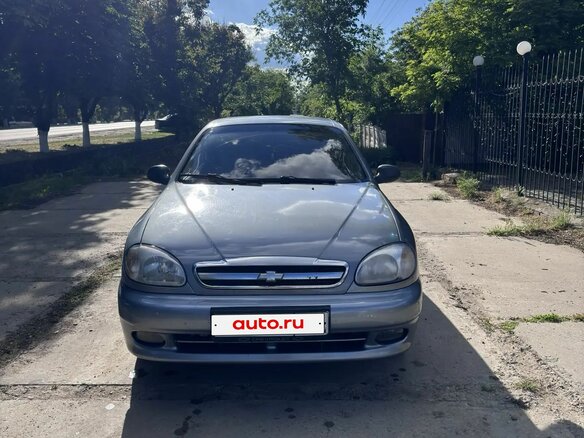 2008 Chevrolet Lanos I, серебристый, 249000 рублей - вид 2