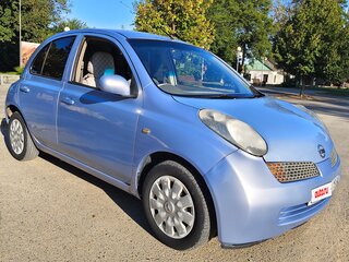 2004 Nissan March III (K12), голубой, 375000 рублей, вид 5
