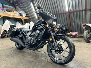 2022 Honda CMX 1100 Rebel, чёрный, 1360000 рублей, вид 1