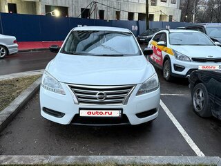 2015 Nissan Sentra VII (B17), белый, 520000 рублей, вид 1