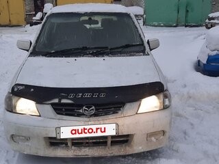 2002 Mazda Demio I (DW), белый, 130000 рублей, вид 1