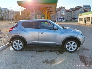 2012 Nissan Juke I, серебристый, 960000 рублей, вид 4