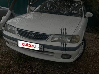 2000 Nissan Sunny B15, белый, 270000 рублей, вид 3