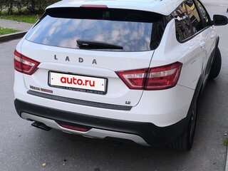 2018 Lada (ВАЗ) Vesta SW Cross I, белый, 890000 рублей, вид 3