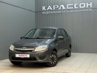 2015 Lada (ВАЗ) Granta I, серый, 439000 рублей, вид 1